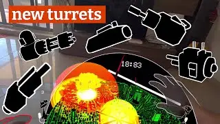 Airspace Defender - New Turrets Showcase | Meta Quest Mixed Reality