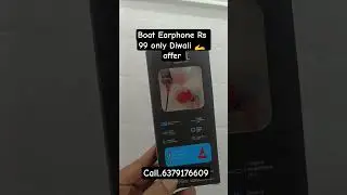 Boat Earphone Rs 99 only Diwali 🫴 offer #boatearphone #boatneck #boatbluetooth #earphone #mobiledisp