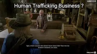 What Happens If Arthur Revisits The Shopkeeper Who is Involved in human Trafficking - RDR2