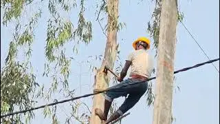 Electrical⚡ construction⚡⚡⚡ overhead distribution wings