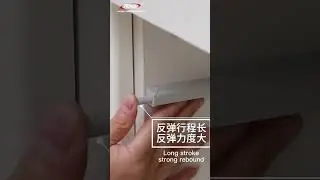 Cabinet door wardrobe free handle drawer push-pull invisible magnetic suction press #shorts #cabinet