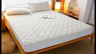 mattress protector yellow 100% waterproof  mattress cover 3D air fabric cooling noiseless washable