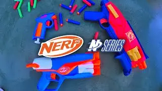 Nuevas N SERIES de NERF Unboxing y Review