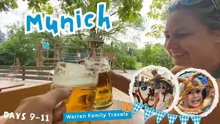 Family Fun in Munich! 🇩🇪 Kid-Friendly Beer Gardens, Biking & Zoo Fun!