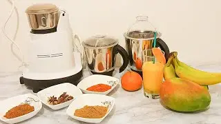 Premier Super G Mixer Grinder Unboxing and making masala & juice | How To Use Mixer Grinder