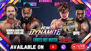 LIVE! AEW Dynamite 1/7/26 Watch Along