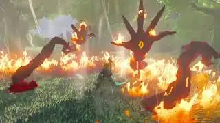 Lore-accurate Link vs Gloom Spawn and Phantom Ganon (no added music)