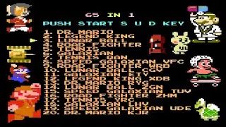 NES 65-in-1 Retro Gameplay : Non-Stop Classic Action