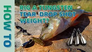 How To Tie a Tungsten Round-Eye Tear Drop Shot Weight?