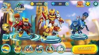 Superhero War: Robot Fight [ANDROID] gameplay