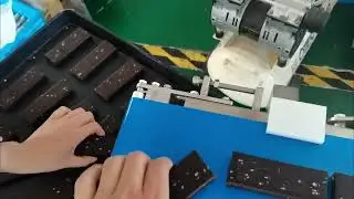 Papa new launched P308 energy date bar machine testing video