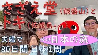 日本の旅　23日目です。飯盛山で白虎隊とさざえ堂を満喫。新潟では佐渡島でトキの姿を見ることが出来ました。日中友好の印がトキでもあります。
