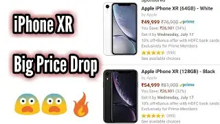 iPhone xr big price drop 😨🔥 #apple #iphonexr #madeinindia