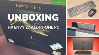 Unboxing HP Envy 27-b110