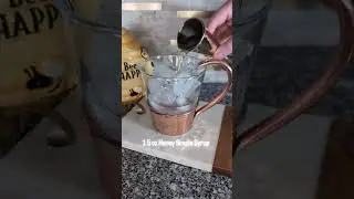 Ginger Bee Spirit Cocktail (Recipe in Description)  #cocktailclass #cocktail #cocktailrecipes
