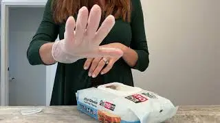 Keppi 110 Pack Clear Vinyl Gloves- why I always have these on hand!