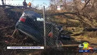 Driver dead after a police pursuit in Atwater