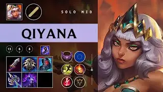 Qiyana Mid vs Viktor - EUW Master Patch 26.02