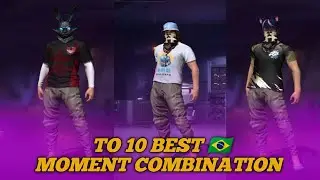 TOP 10 BEAST DRESS COMBINATION FOR MOVEMENT PLAYER'S 🇧🇷🌪 || FREE FIRE FREESTYLE DRESS COMBINATION 