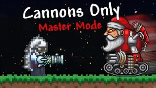 Can I Beat Terraria with only Cannons on Master Mode?