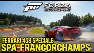 🎮 Forza Motorsport 6 | Ferrari 458 Speciale 2013 em SPA-Francorchamps &ndash; 10 Voltas | 2 Paradas 🏁🔥