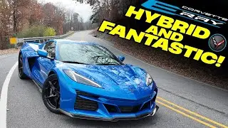 Может ли гибрид быть весёлым? 2026 Corvette E-Ray: поездка по горам!