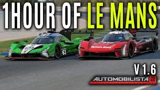 1 Hour of Le Mans | Automobilista 2 1.6 | Lamborghini SC63 at Le Mans