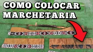 COMO COLOCAR MARCHETARIA NA BARRA DA SAÍA COM A SERRA