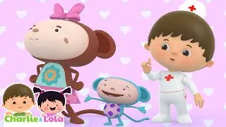 Five Little Monkeys 🐒| Nursery Rhymes 🎵 | Counting & Numbers Song for Kids @Charlie-Lola