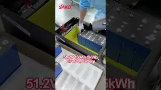 Discover How SAKO 5kWh LiFePO₄ Battery is Assembled