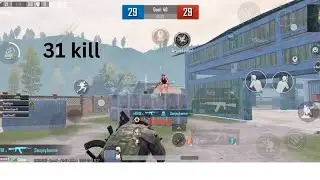 31 kills in TDM PUBG Game play in IQOO NEO 10 R mobile 