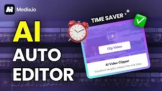 This AI Video Editor Autoclips Short Comedy Clips. | Media.io