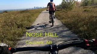 Nose Hill Mt. Biking / Calgary