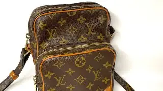 Louis Vuitton Amazon Mono Satchel Crossbody/ How much can fit