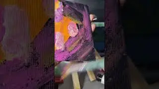 #SatisfyingArt #HandmadeArt #ArtistOnTikTok #SunsetPainting #ArtInspo #TinyArt #PaintingProcess #