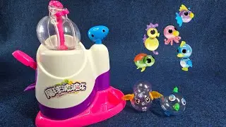 [ASMR] Satisfying Unboxing of Sticky DIY Balloon Inflatable Animal Kit #asmr #toyreview