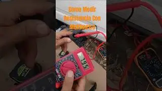 Como Medir Resistencia Con Multimetro