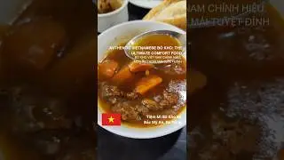 B&ograve; Kho: A Taste of Real Vietnam (Street Food Comfort)  #shorts