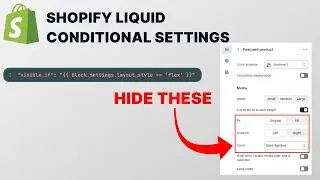 Shopify Liquid Tutorial - Conditional Theme Settings