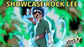 SHOWCASE ROCKLEE 6 star 5 PORTÕES MAX LV no ALL STAR TOWER DEFENSE