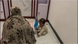 PUTUKU SING AYU DEWE PINTER NUNGGONI MAMAHE NGAJI - Momong sebelum berangkat RS ‼️🤗🥰