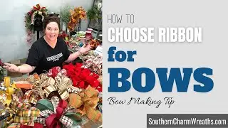 How to Choose Ribbon Colors & Patterns for Mulit-Ribbon Bow Making | How to Choose Ribbon for Bows