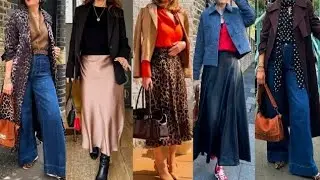 Natural older women outfits ideas for Spring/Fall/Casual outfits ideas 