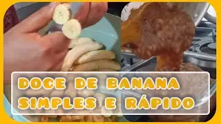 DOCE CASEIRO DE BANANA NANICA receita F&aacute;cil e Saborosa