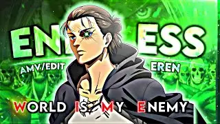 Endless - EREN YEAGER - Attack On Titan- 「 AMV/EDIT 」 #anime#erenyeager#eren #attackontitan#edit#amv