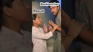 Result ka khauf 🤫| result agya ? 😱😭| Mazza agaya 😂| result vs backbenture #shorts #result #funny