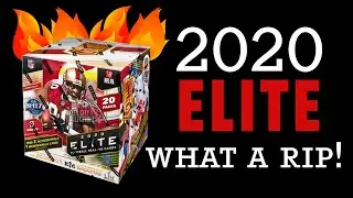 2020 Elite Football Hobby Box Break!! What A Rip Let&rsquo;s Make Some Money!!!