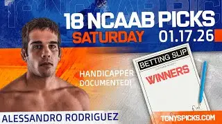 NCAAB Picks and Predictions, Saturday 1/17/26 The Look Ahead Show