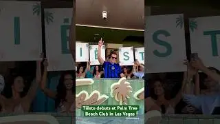 Ti&euml;sto at Palm Tree Beach Club in Las Vegas 🌴🌴🌴