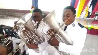 Duo Euphonium : Ange Charys  Houabaloukou et Shadrac Batsimba/ Matondo à Moungali.